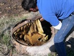 The honey was so heavy, it almost took two of us to get it open.