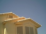 After the roof was spiked, the pigeons left to look for a new home.